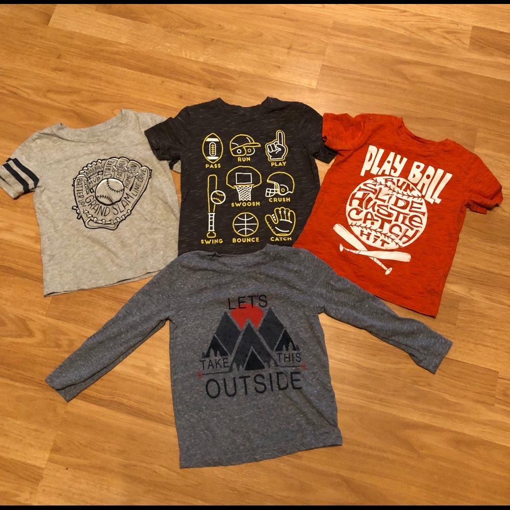 Lot of jumping bean shirts